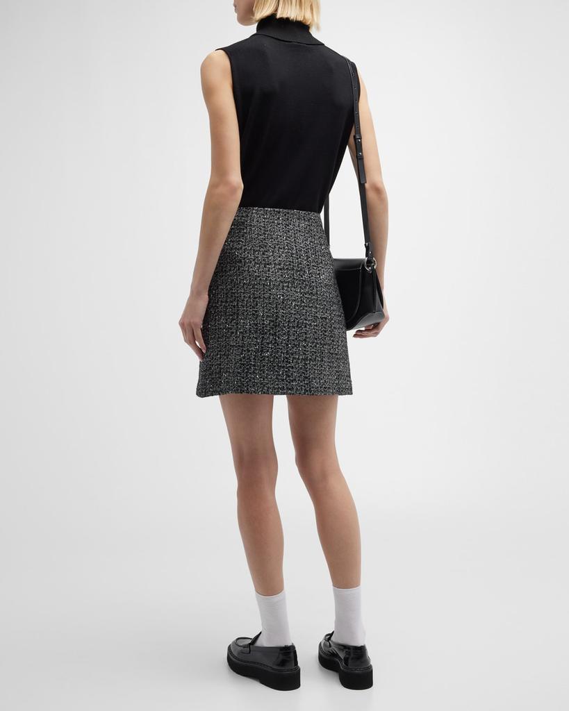 商品Theory|Tweed Mini Skirt,价格¥2045,第6张图片详细描述