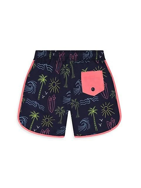 Little Boy's Rashguard &amp; Boardshorts Set 商品