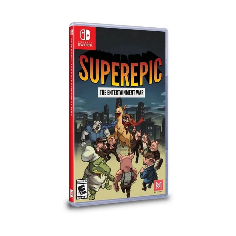 商品Nintendo|SuperEpic: The Entertainment War - SWITCH,价格¥195,第1张图片