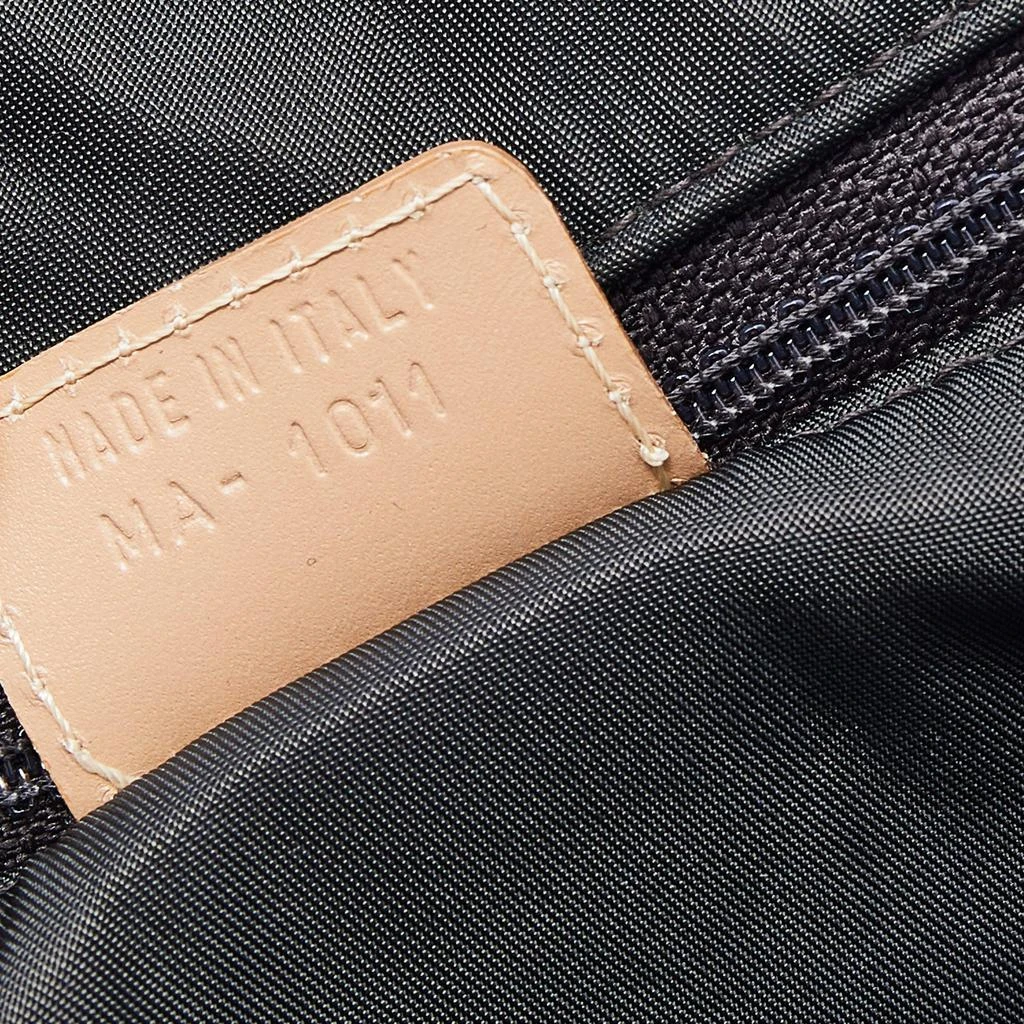 Dior Beige/Brown Canvas And Leather Double Saddle Bowler Bag 商品