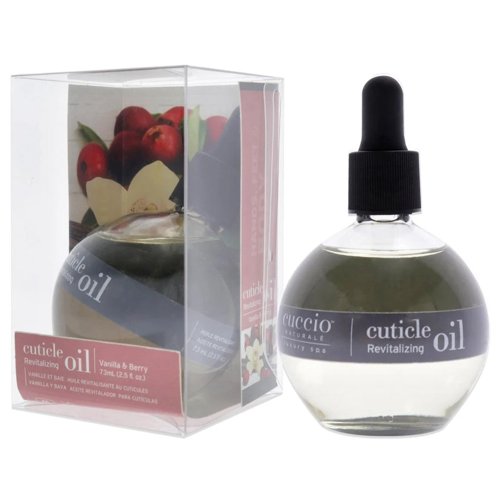 商品Cuccio Naturale|Cuticle Revitalizing Oil - Vanilla and Berry by  for Unisex - 2.5 oz Oil,价格¥127,第4张图片详细描述