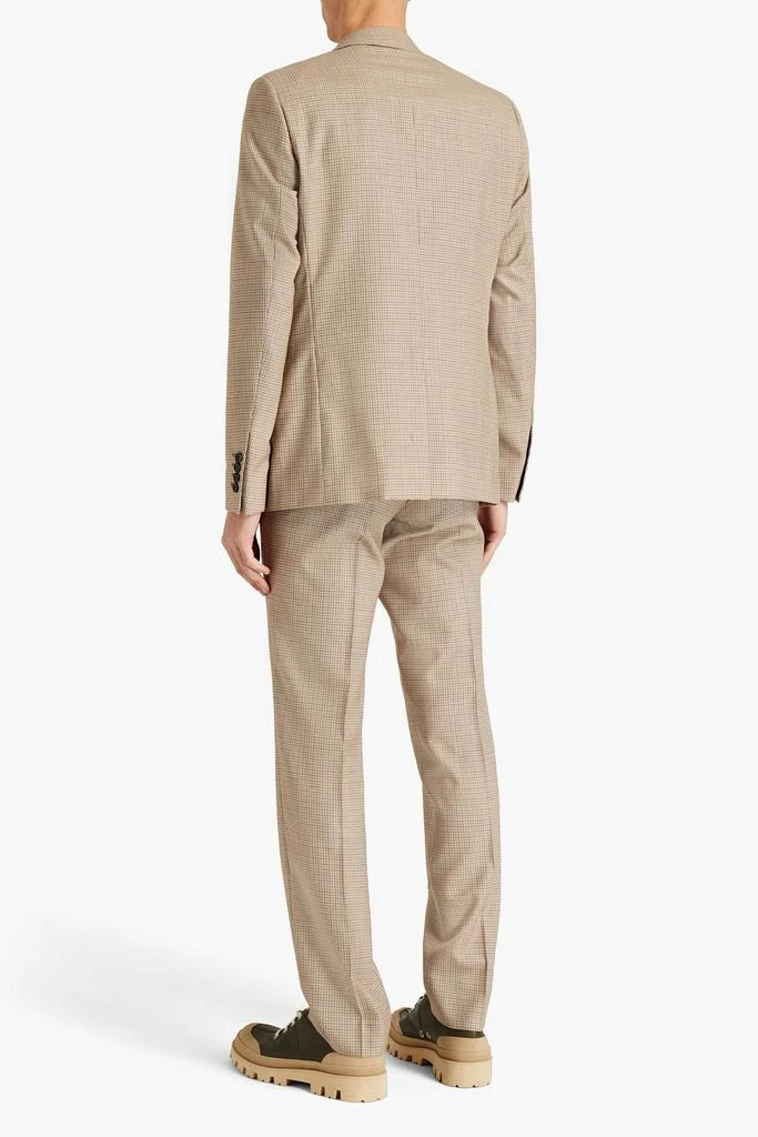 商品Sandro|Gingham wool-canvas suit jacket,价格¥786,第3张图片详细描述