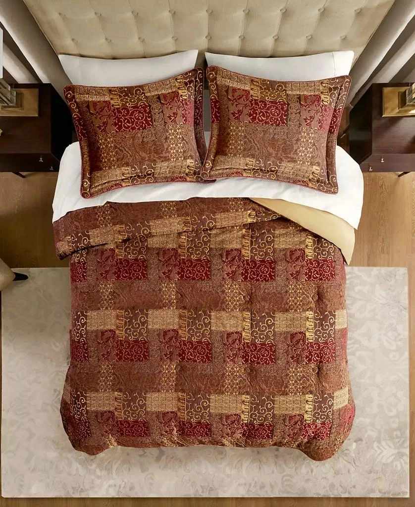 商品Croscill|Galleria 4-Pc Comforter Set,价格¥2207,第4张图片详细描述