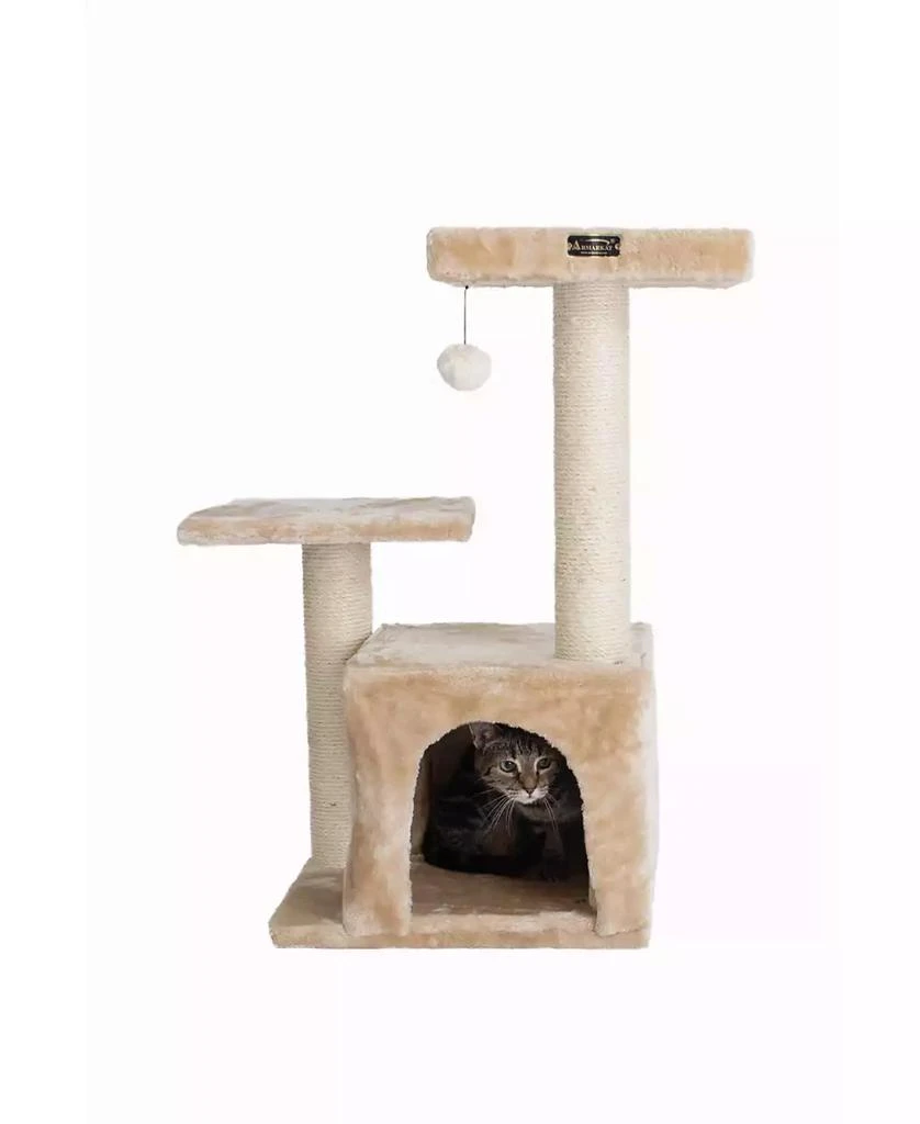 32" Classic Real Wood Cat Tree 商品