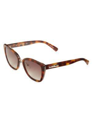 商品Longchamp|53MM Cat Eye Sunglasses,价格¥345,第4张图片详细描述