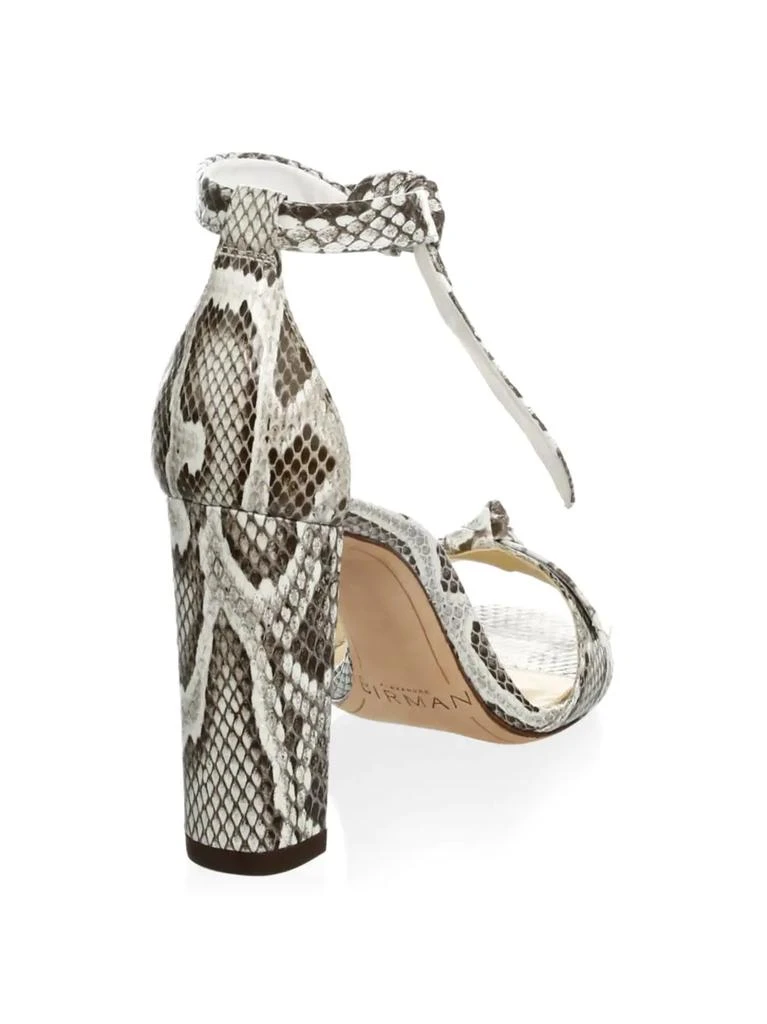 商品Alexandre Birman|Clarita Python Ankle-Strap Sandals,价格¥3097,第3张图片详细描述