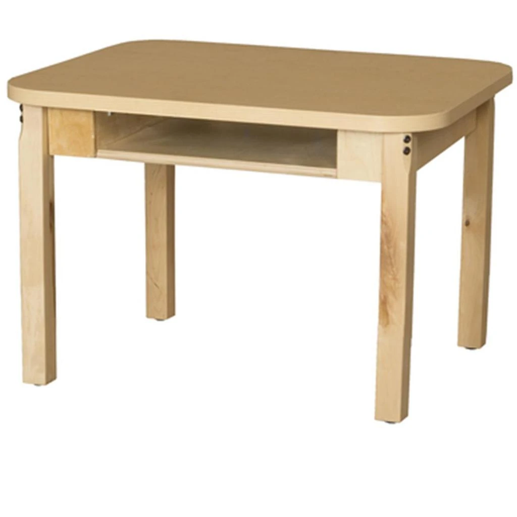 商品WOOD DESIGNS|Wood Designs  24 in. Mobile Classroom High Pressure Laminate Desk With Hardwood Legs,价格¥2546,第1张图片
