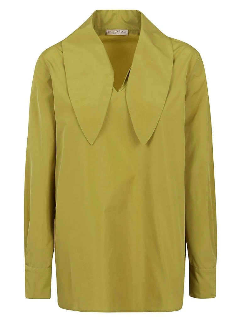 商品EMILIO PUCCI|Emilio pucci women's green other materials shirt,价格¥4122,第1张图片