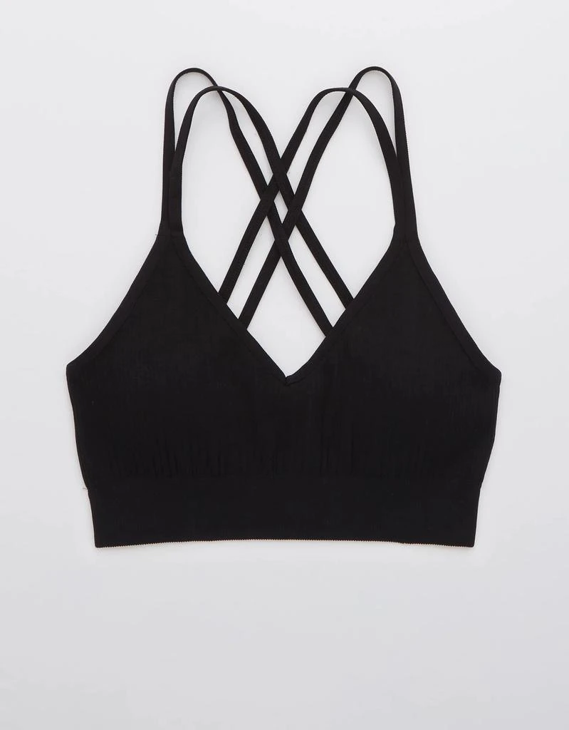 商品Aerie|Aerie Seamless Strappy Padded Bralette,价格¥114,第3张图片详细描述