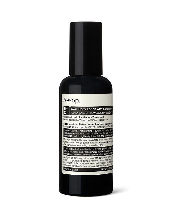 商品Aesop|Avail Body Lotion with Sunscreen SPF 50 5.4 oz.,价格¥321,第1张图片