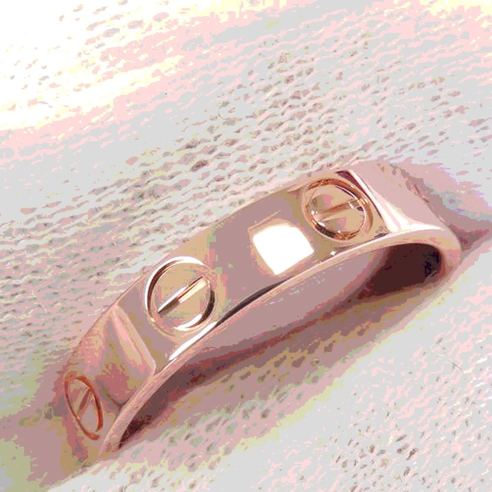 商品[二手商品] Cartier|Cartier Love 18K Rose Gold Ring EU 50 ,价格¥5541,第5张图片详细描述
