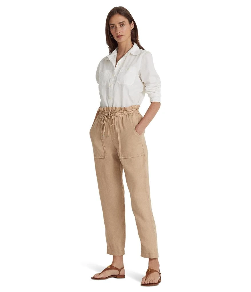 商品Ralph Lauren|Linen Ankle Pants,价格¥689,第4张图片详细描述