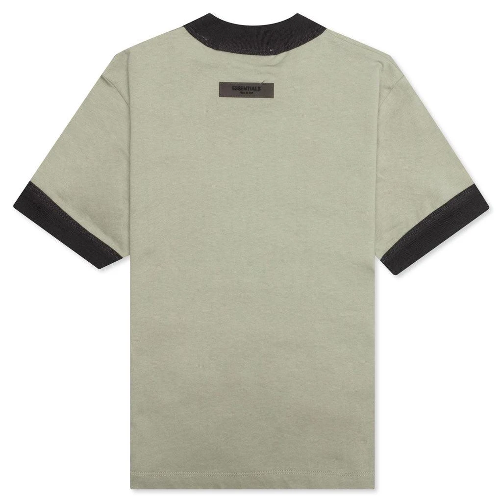 商品Essentials|Fear of God Essentials Kid's Ringer Tee - Seafoam,价格¥191,第2张图片详细描述