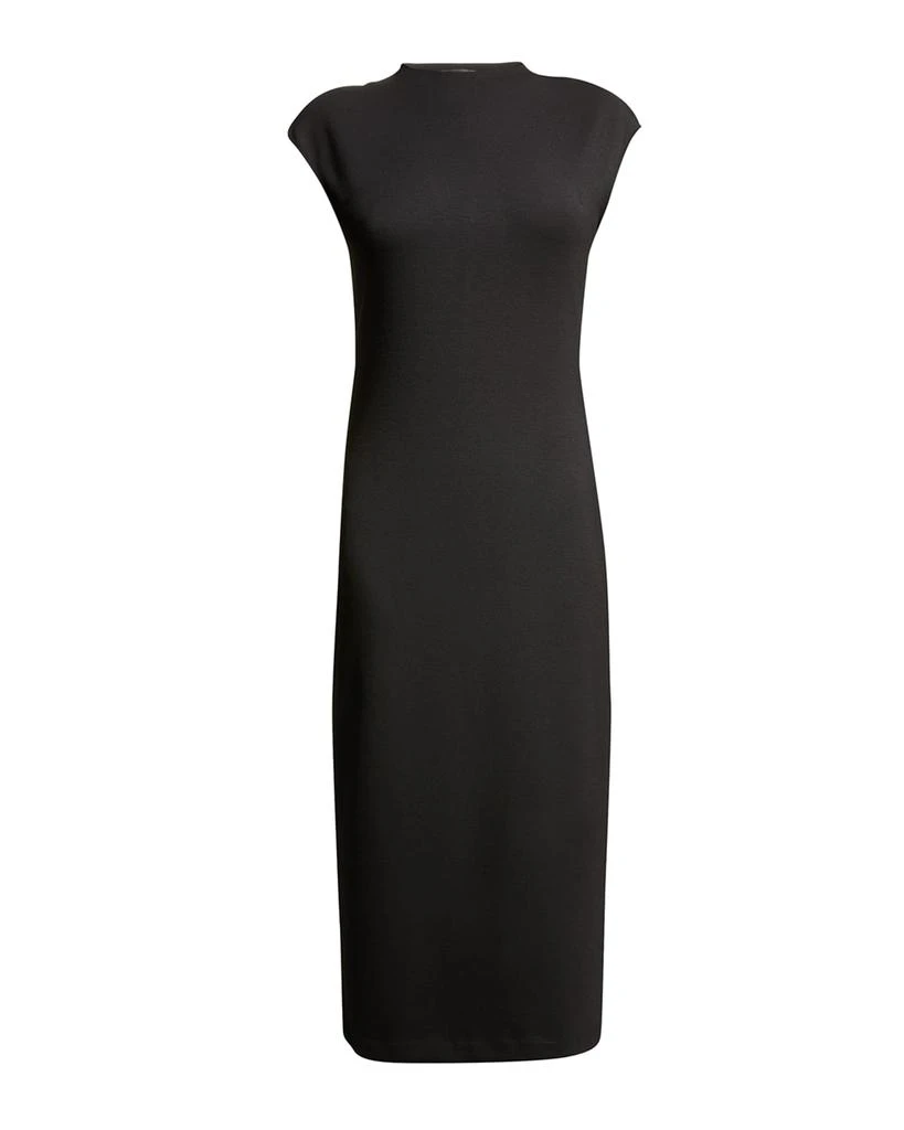 商品Theory|High-Neck Double-Knit Midi Dress,价格¥1060,第2张图片详细描述