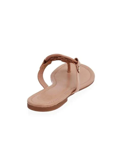 商品Tory Burch|Miller Leather Thong Sandals,价格¥1491,第3张图片详细描述