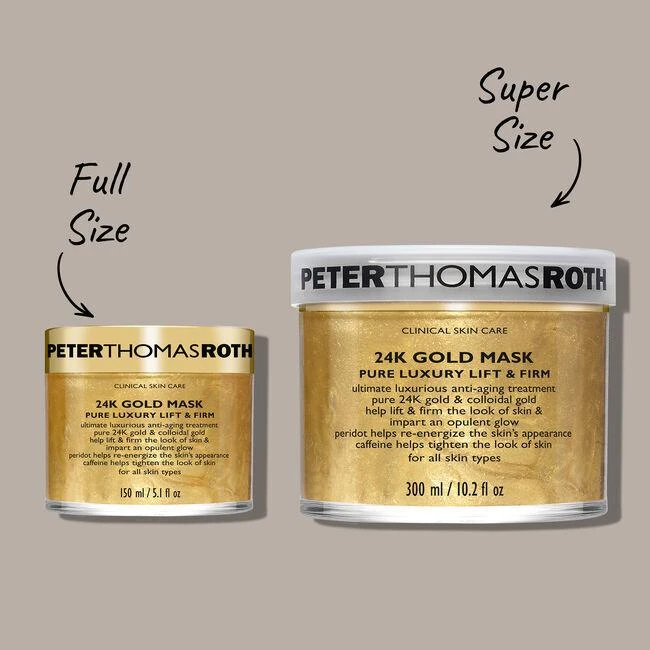 商品Peter Thomas Roth|24K Gold Mask Pure Luxury Lift & Firm - Super Size,价格¥1272,第2张图片详细描述