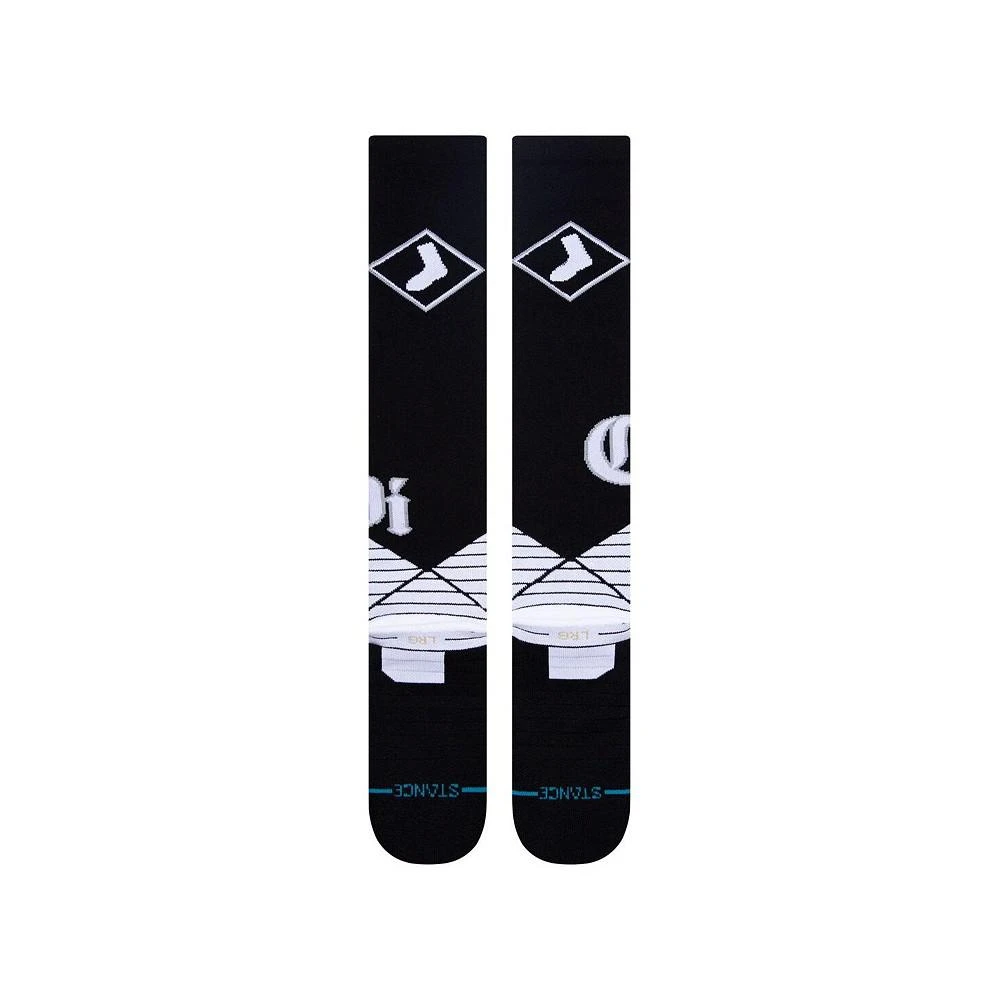 商品Stance|Men's Black Chicago White Sox City Connect Over the Calf Socks,价格¥188,第2张图片详细描述