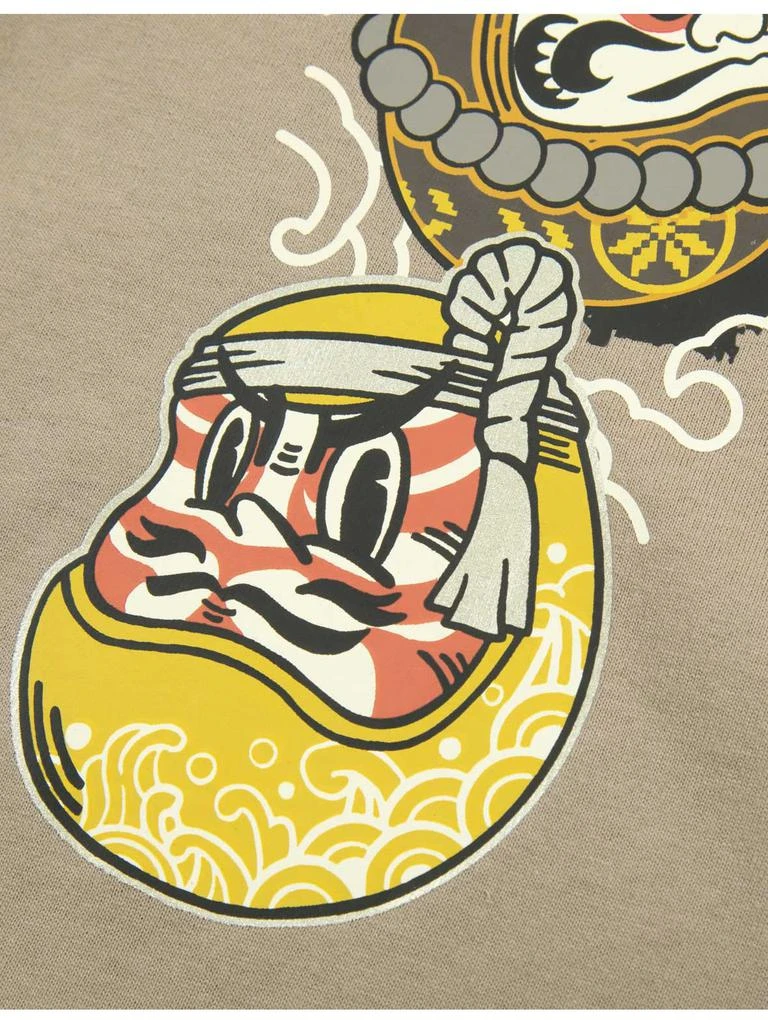 商品Evisu|Kumadori Daruma Daicock Print T-shirt,价格¥1220,第3张图片详细描述