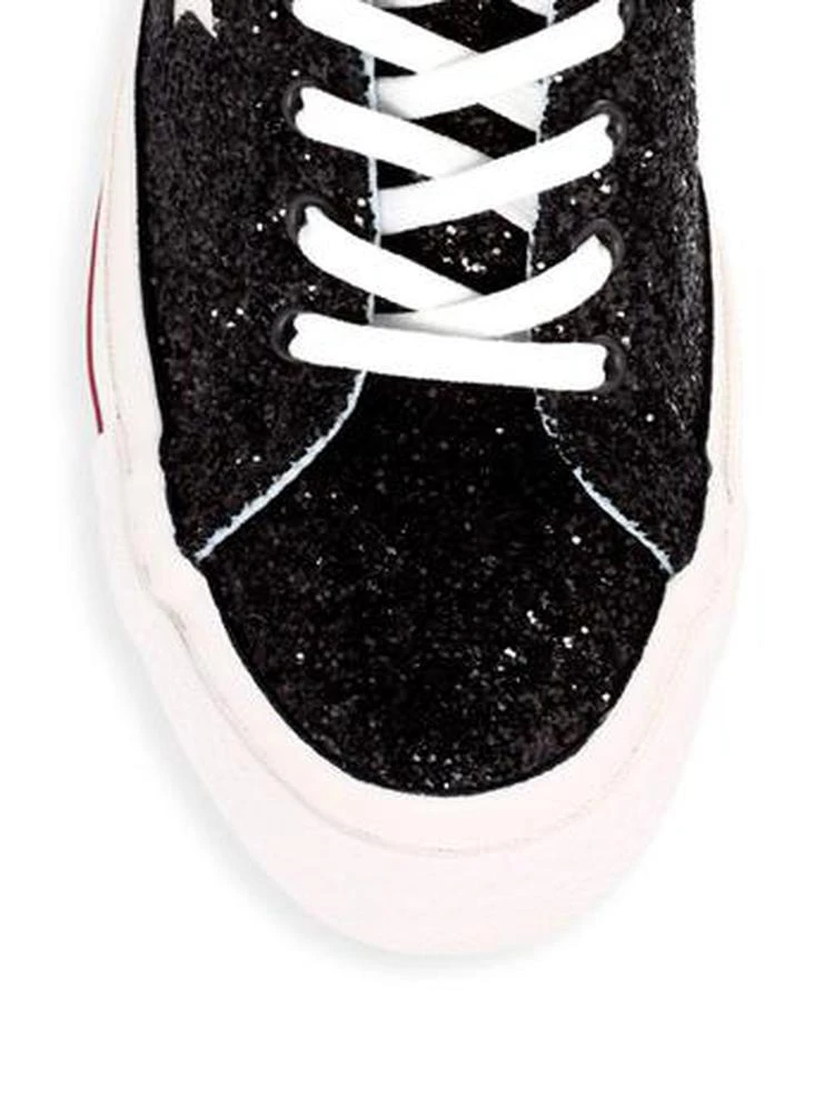 商品Converse|Chiara Ferragni One Star Glitter Leather 休闲鞋,价格¥904,第3张图片详细描述