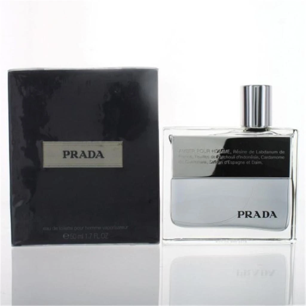 商品Prada|Prada MPRADA1.7EDTSPR 1.7 oz Mens Prada Eau De Toilette Spray,价格¥485,第1张图片