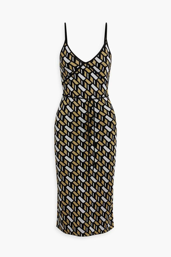 商品Derek Lam|Metallic jacquard-knit midi dress,价格¥1651,第1张图片