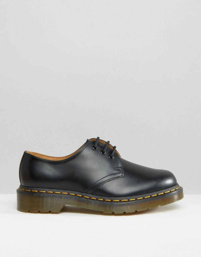 商品Dr. Martens|Dr Martens 1461 3-eye gibson flat shoes,价格¥1201,第2张图片详细描述