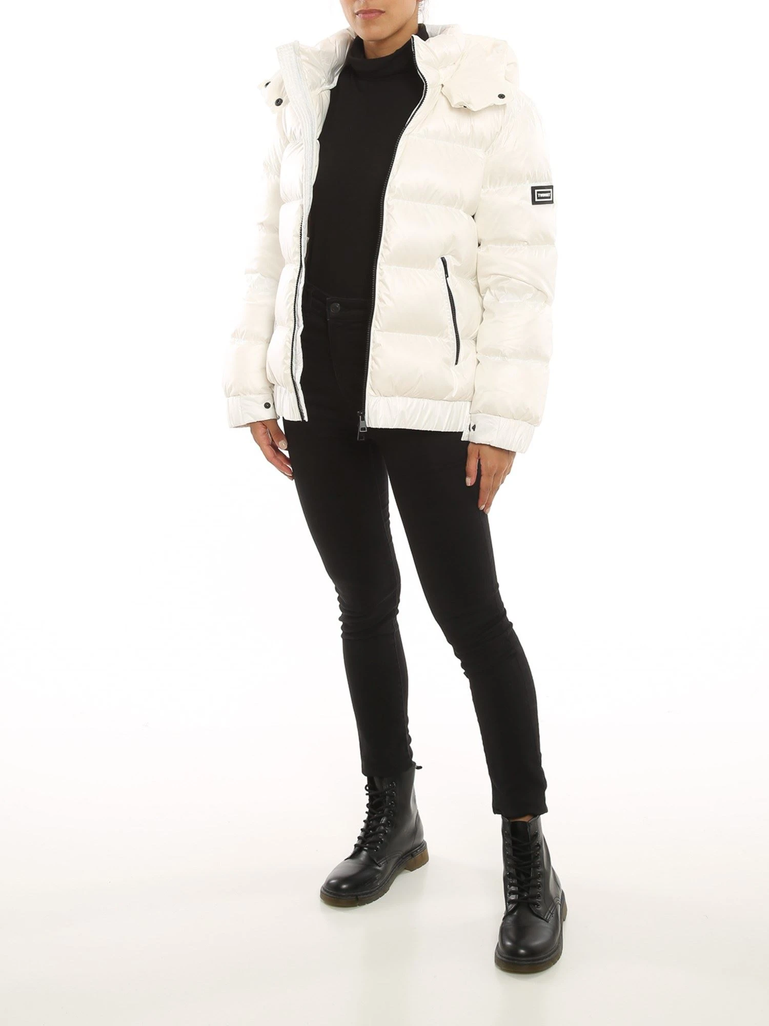 商品【商品预售7天】 TWINSET|TWINSET 女士羽绒服 212TP214L00282 白色,价格¥2205,第3张图片详细描述
