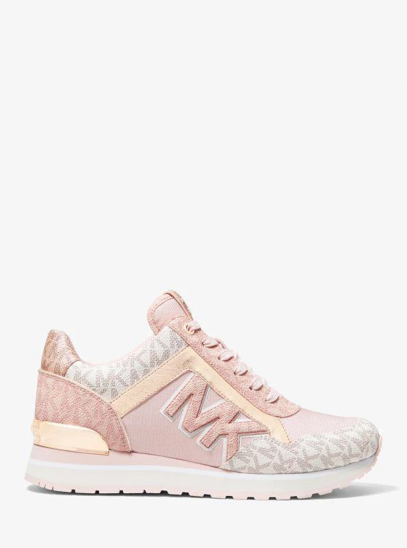 商品Michael Kors|Maddy Two-Tone Logo and Mesh Trainer,价格¥451,第2张图片详细描述