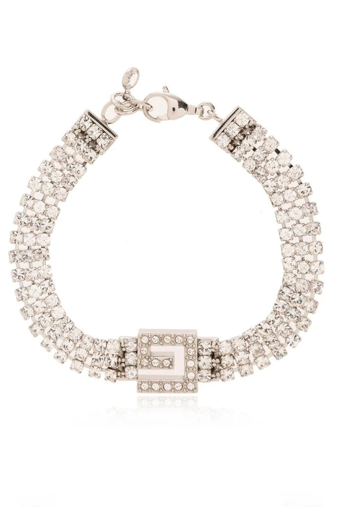 商品Gucci|Gucci Embellished Sqaure G Bracelet,价格¥4361,第1张图片