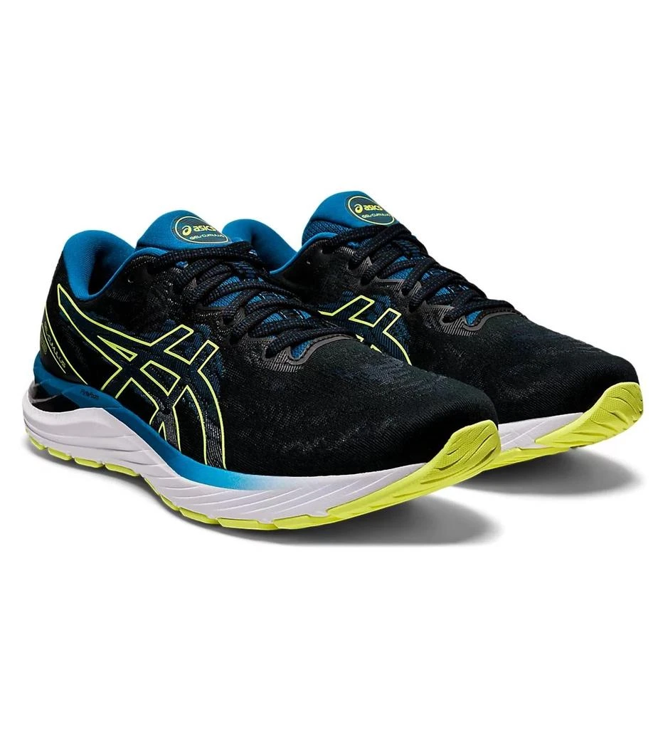 商品Asics|Men's Gel Cumulus 23 Running Shoes - D/medium Width In Black/glow Yellow,价格¥611,第2张图片详细描述