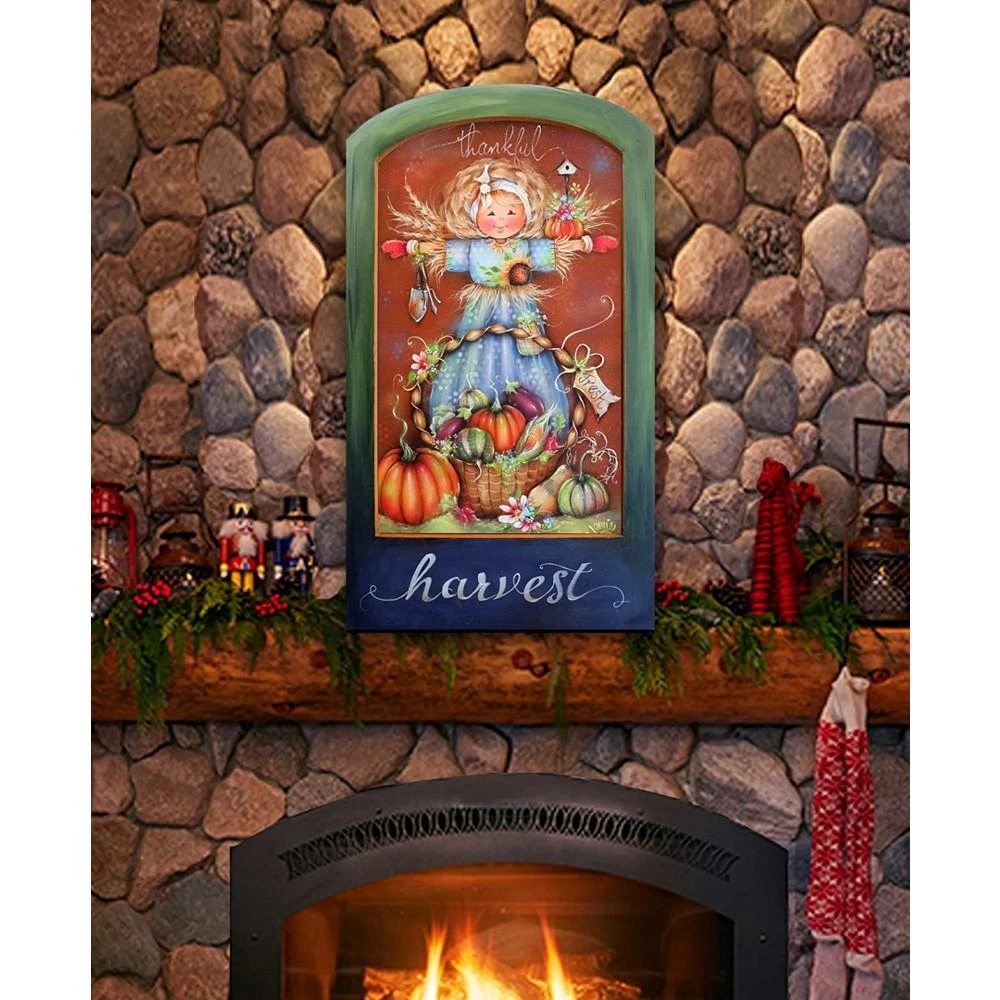 Holiday Door Decor Wooden Wall Decor Thankful Harvest J. Mills-Price 商品