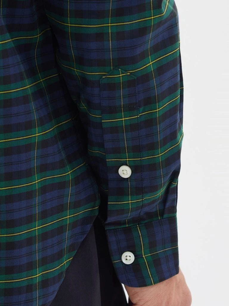 商品Ralph Lauren|Checked cotton long-sleeve shirt,价格¥682,第4张图片详细描述