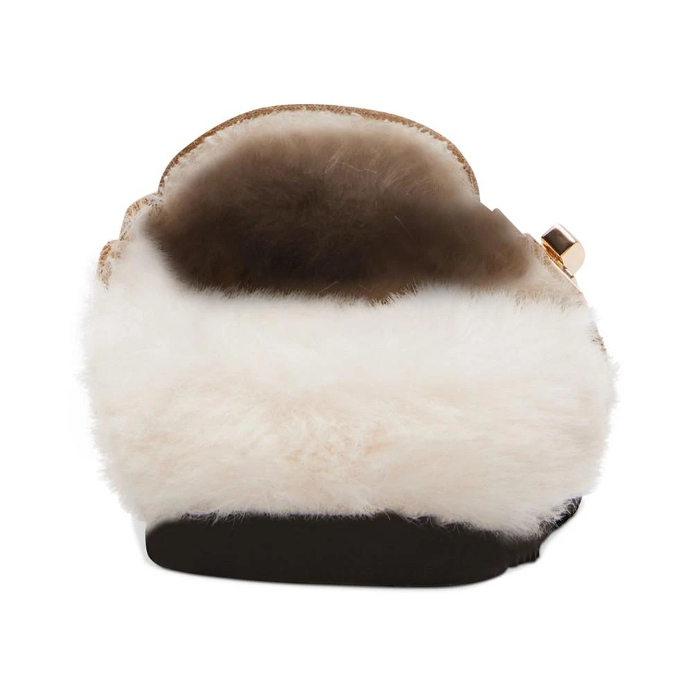 商品Steve Madden|Women's Money-F Faux-Fur Slip On Clogs,价格¥336,第3张图片详细描述