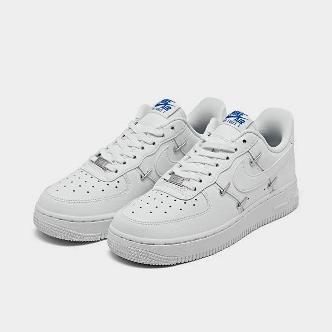 商品NIKE|Nike Air Force 1 '07 LX  四钩 低帮女款板鞋 白蓝,价格¥900,第2张图片详细描述