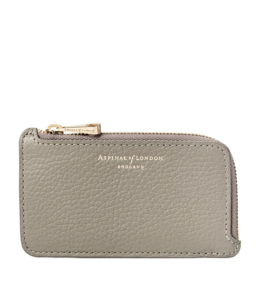 商品Aspinal of London|Small Leather Zipped Card Holder,价格¥579,第2张图片详细描述