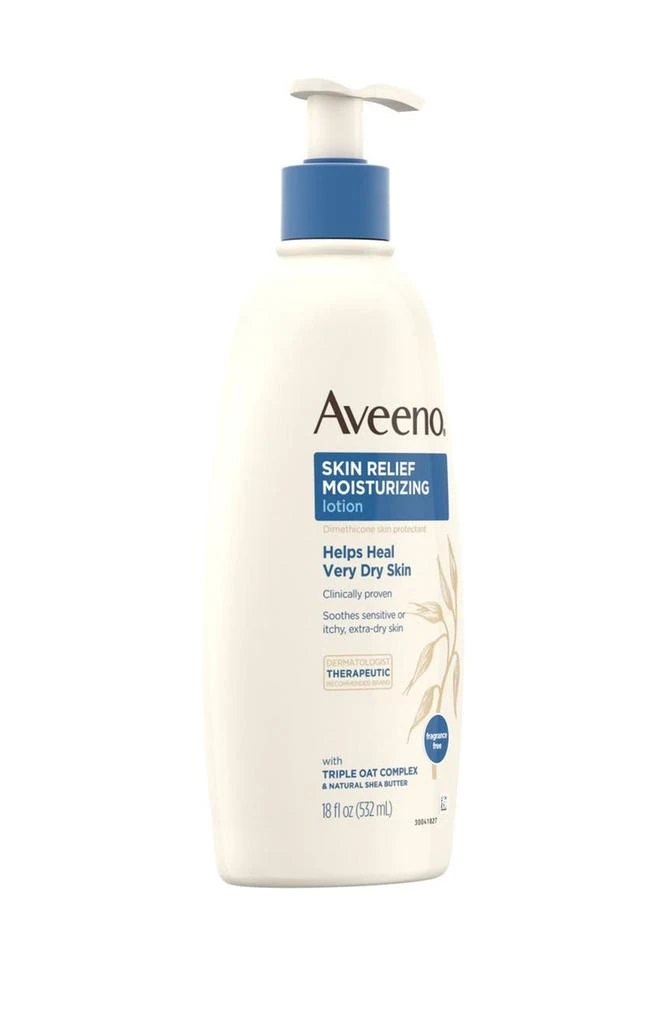 商品Aveeno|Skin Relief 24-Hour Moisturizing Lotion - 18 oz,价格¥84,第4张图片详细描述