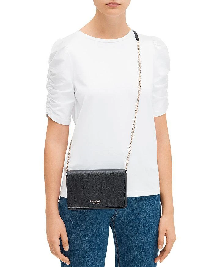 商品Kate Spade|Spencer Leather Chain Wallet,价格¥629,第2张图片详细描述