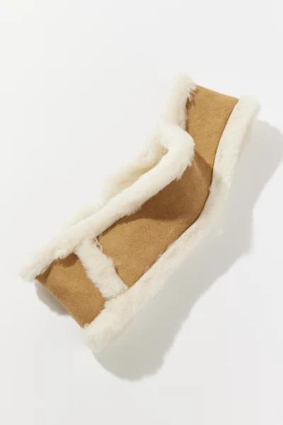 UGG Suede & Sheepskin Headband Ear Warmer商品第2张图片规格展示