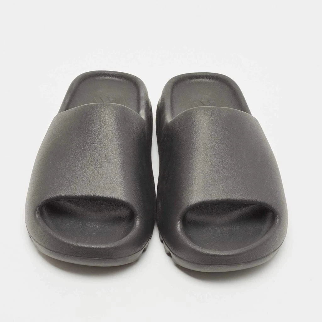 商品YEEZY|Yeezy x adidas Black Rubber Onyx Flat Slides Size 42,价格¥1282,第3张图片详细描述