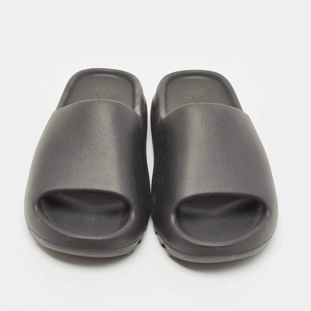 商品YEEZY|Yeezy x adidas Black Rubber Onyx Flat Slides Size 42,价格¥1322,第3张图片详细描述