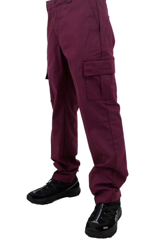 商品DICKIES|(WPR11CSW) Contrast Twill Cargo Pant - Wine/Contrast Stitch,价格¥250,第2张图片详细描述