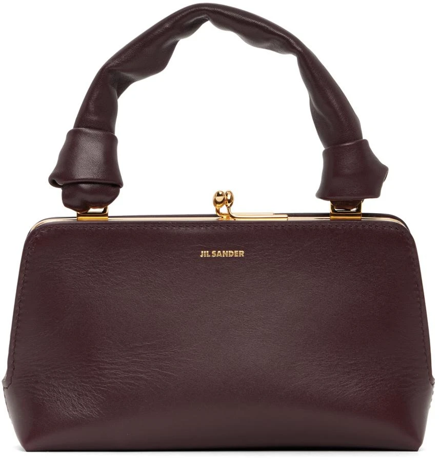 商品Jil Sander|Burgundy Mini Goji Bag,价格¥6115,第1张图片