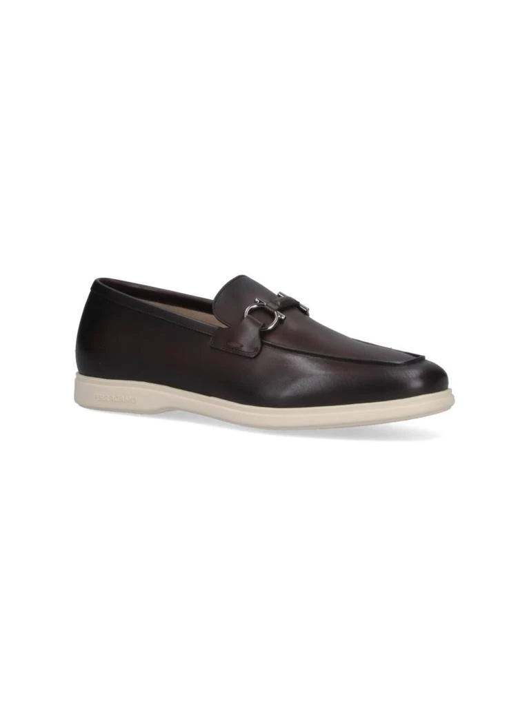 商品Salvatore Ferragamo|"Gancini" Loafers – Brown,价格¥4402,第2张图片详细描述