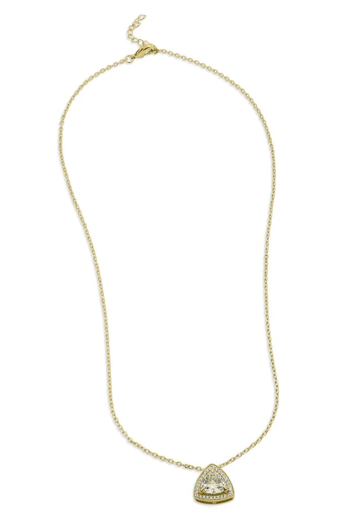 商品Savvy Cie Jewels|Canary CZ Pendant Necklace,价格¥99,第1张图片