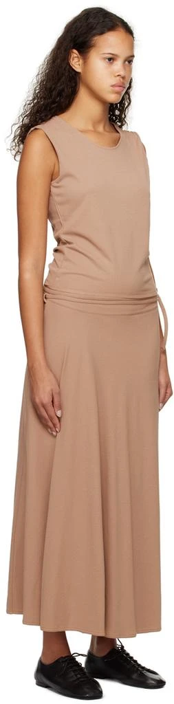 商品Lemaire|Tan Belted Midi Dress,价格¥1543,第2张图片详细描述