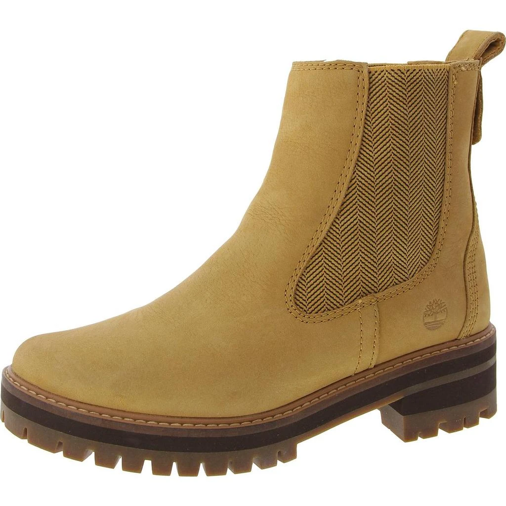 商品Timberland|Cortina Valley Womens Leather Pull On Chelsea Boots,价格¥672,第1张图片