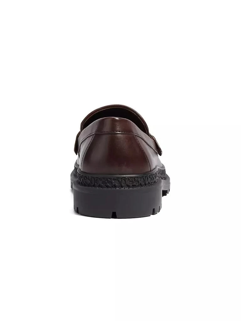 商品Coach|Coin C Coin Signature Leather Loafers,价格¥1417,第3张图片详细描述