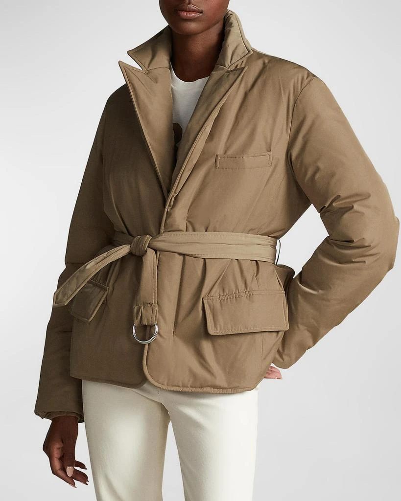 商品Ralph Lauren|Water-Repellant Belted Down Jacket,价格¥1529,第1张图片