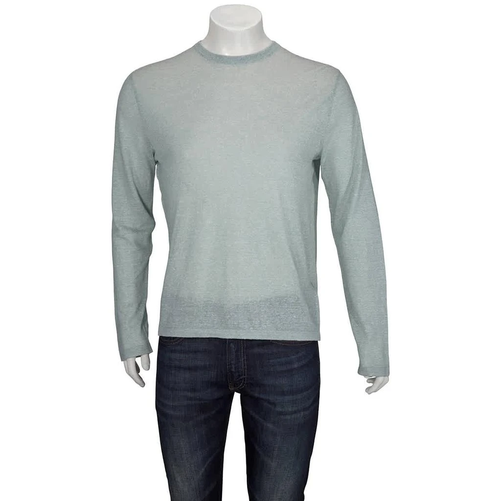 商品Zegna|Ermenegildo Zegna Green Crewneck Knitwear Sweater, Size X-large,价格¥1023,第1张图片