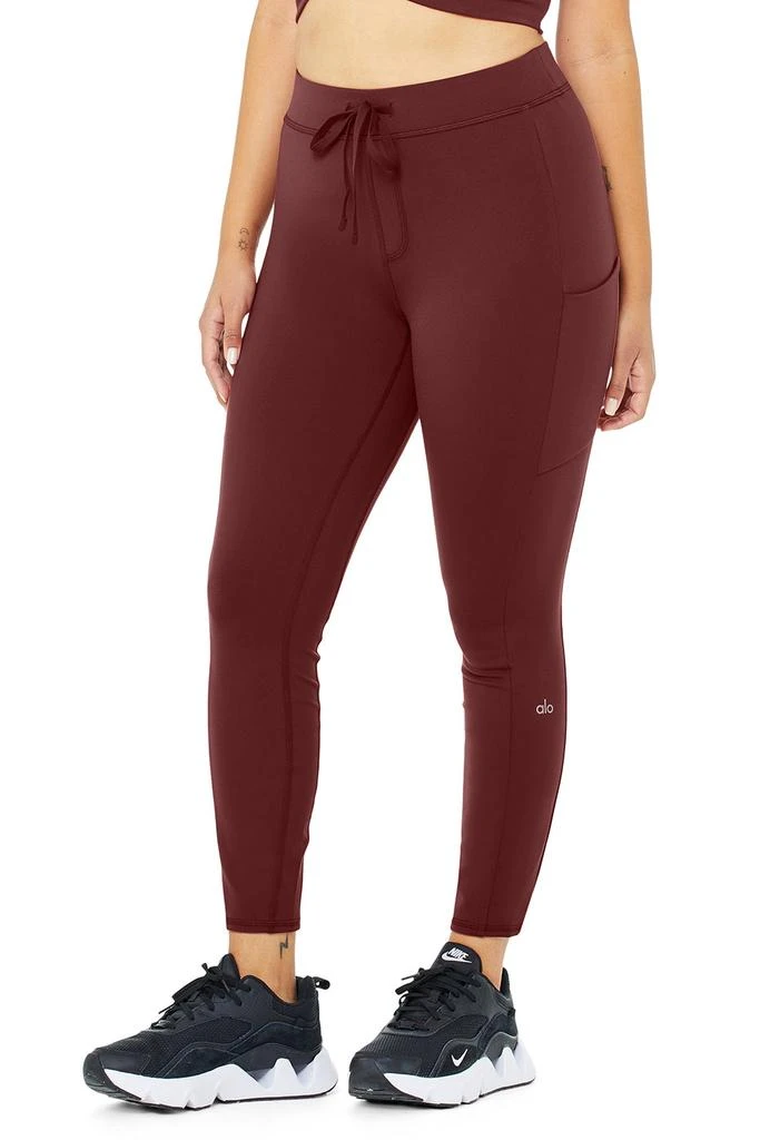 7/8 High-Waist Checkpoint Legging - Cranberry 商品